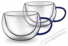 Lamart Thermo pohár LT9113 VASO Cappuccino készlet 270 ml 2 db kék Konyhai termékek - Kávéfőző / kávéörlő / kiegészítő - Kávés pohár / csésze - 503742