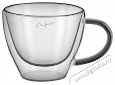 Lamart Thermo pohár LT9117 VASO Cappuccino szett 190 ml 2 db fekete Konyhai termékek - Kávéfőző / kávéörlő / kiegészítő - Kávés pohár / csésze - 503741