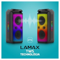 LAMAX PartyKing1 Max 200W Party hangfal Audio-Video / Hifi / Multimédia - Hordozható, vezeték nélküli / bluetooth hangsugárzó - Hordozható, vezeték nélküli / bluetooth hangsugárzó - 507353