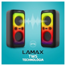 LAMAX PartyKing1 Plus 100W Party hangfal Audio-Video / Hifi / Multimédia - Hordozható, vezeték nélküli / bluetooth hangsugárzó - Hordozható, vezeték nélküli / bluetooth hangsugárzó - 507352