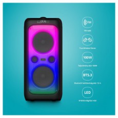 LAMAX PartyKing1 Plus 100W Party hangfal Audio-Video / Hifi / Multimédia - Hordozható, vezeték nélküli / bluetooth hangsugárzó - Hordozható, vezeték nélküli / bluetooth hangsugárzó - 507352