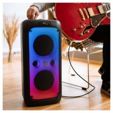 LAMAX PartyKing1 Plus 100W Party hangfal Audio-Video / Hifi / Multimédia - Hordozható, vezeték nélküli / bluetooth hangsugárzó - Hordozható, vezeték nélküli / bluetooth hangsugárzó - 507352