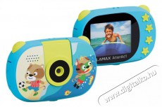 LAMAX ActionKid1 Full HD 8MP kék gyerek akciókamera vízálló tokkal Fényképezőgép / kamera - HDV kamera - 508297