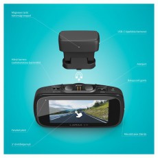 LAMAX C11 GPS 4K autós menetrögzítő kamera Fényképezőgép / kamera - Autós fedélzeti kamera - 508348
