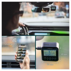 LAMAX F10 GPS 4K autós kamera Fényképezőgép / kamera - Autós fedélzeti kamera - 508296