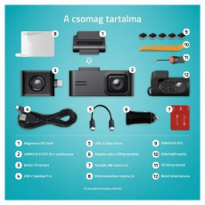 LAMAX N10 GPS 3in1 kamera rendszer Háztartás / Otthon / Kültér - Biztonságtechnika - Biztonsági kamera - 507675