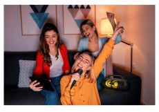 LAMAX PartyGo1 Play hordozható Bluetooth party hangszóró Audio-Video / Hifi / Multimédia - Hordozható, vezeték nélküli / bluetooth hangsugárzó - Hordozható, vezeték nélküli / bluetooth hangsugárzó - 508349