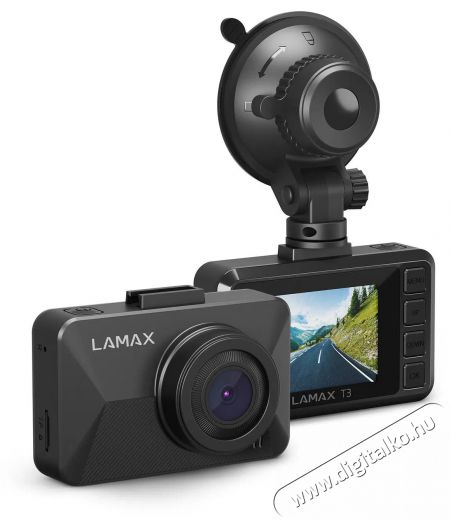 LAMAX T3 Full HD autós kamera Fényképezőgép / kamera - Autós fedélzeti kamera - 508295