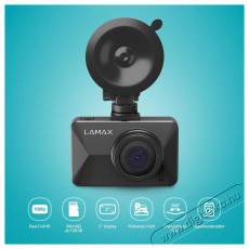 LAMAX T3 Full HD autós kamera Fényképezőgép / kamera - Autós fedélzeti kamera - 508295