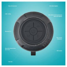 LAMAX Waver1 20W Bluetooth hangszóró Audio-Video / Hifi / Multimédia - Hordozható, vezeték nélküli / bluetooth hangsugárzó - Hordozható, vezeték nélküli / bluetooth hangsugárzó - 508298