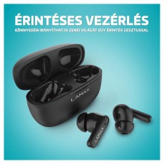 LAMAX Clips1 Play True Wireless Bluetooth fekete fülhallgató Audio-Video / Hifi / Multimédia - Fül és Fejhallgatók - Fülhallgató - 508862
