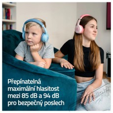 LAMAX BaseKid1 blue Audio-Video / Hifi / Multim&eacute;dia - F&uuml;l &eacute;s Fejhallgat&oacute;k - Fejhallgat&oacute; - 510099