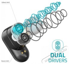 LAMAX Duals1 Audio-Video / Hifi / Multimédia - Fül és Fejhallgatók - Fülhallgató - 510098