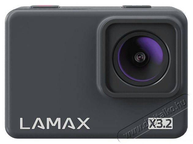 LAMAX X3.2 fekete sportkamera (Újracsomagolt) Fényképezőgép / kamera - Sport kamera - 1080p Full HD felbontású - 513839