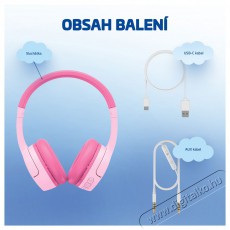 LAMAX BaseKid1 pink Audio-Video / Hifi / Multim&eacute;dia - F&uuml;l &eacute;s Fejhallgat&oacute;k - Fejhallgat&oacute; mikrofonnal / headset - 518868