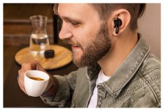 LAMAX Clips1 black Audio-Video / Hifi / Multimédia - Fül és Fejhallgatók - Fülhallgató - 518877