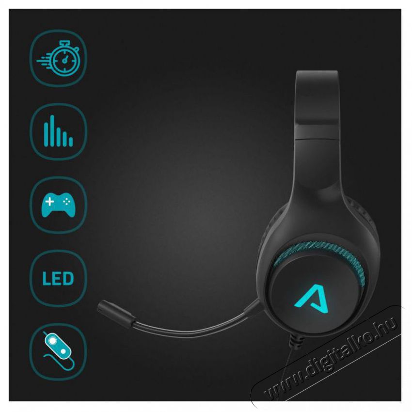 LAMAX Heroes Guard1 Audio-Video / Hifi / Multim&eacute;dia - F&uuml;l &eacute;s Fejhallgat&oacute;k - Fejhallgat&oacute; mikrofonnal / headset - 518876