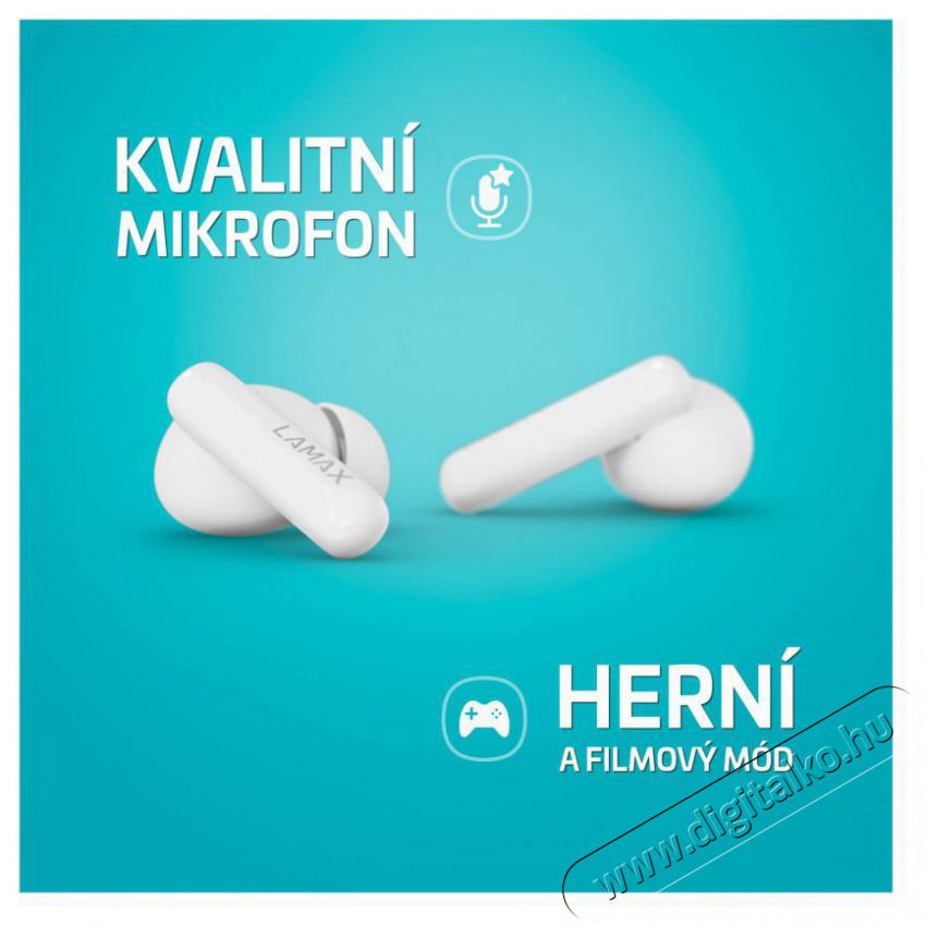 LAMAX NeoPods1 ANC Audio-Video / Hifi / Multim&eacute;dia - F&uuml;l &eacute;s Fejhallgat&oacute;k - F&uuml;lhallgat&oacute; - 518870