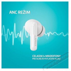 LAMAX NeoPods1 ANC Audio-Video / Hifi / Multim&eacute;dia - F&uuml;l &eacute;s Fejhallgat&oacute;k - F&uuml;lhallgat&oacute; - 518870