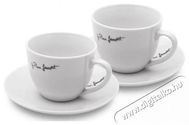 Lamart LT9207 KAFFE csészekészlet csészealjjal, 2 db, 300 ml Konyhai termékek - Kávéfőző / kávéörlő / kiegészítő - Kávés pohár / csésze - 522292