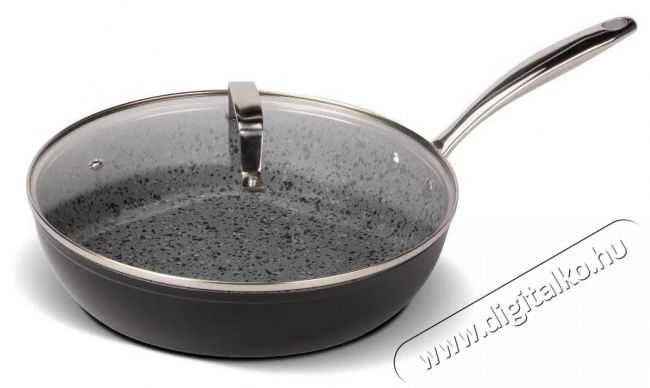 Lamart LT1262 + fedő - 28cm, gr&aacute;nit Konyhai term&eacute;kek - Ed&eacute;ny - Serpenyő - 522272