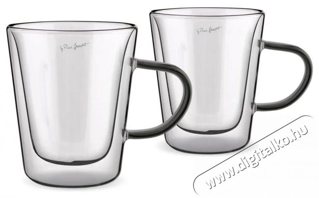Lamart Thermo pohár LT9120 VASO Set Tea 300 ml-es készlet 2 db - fekete Konyhai termékek - Kávéfőző / kávéörlő / kiegészítő - Kávés pohár / csésze - 525158