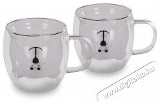 Lamart Vaso LT9125 szett 2, bear 250 ml, 2 darab, átlátszó pohár Konyhai termékek - Kávéfőző / kávéörlő / kiegészítő - Kávés pohár / csésze - 525159