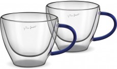 Lamart Thermo pohár LT9116 VASO Cappuccino szett 190 ml 2 db kék Konyhai termékek - Kávéfőző / kávéörlő / kiegészítő - Kávés pohár / csésze - 503729