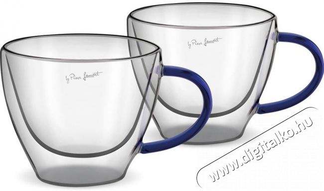 Lamart Thermo pohár LT9116 VASO Cappuccino szett 190 ml 2 db kék Konyhai termékek - Kávéfőző / kávéörlő / kiegészítő - Kávés pohár / csésze - 503729