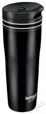 Lamart MANQ LT4049 termobögre 360ml, fekete-fehér Háztartás / Otthon / Kültér - Okos otthon - Termosztát - 525153