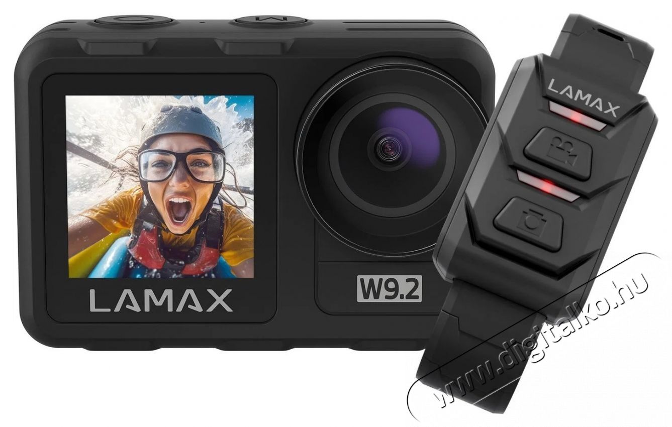 LAMAX W9.2 F&eacute;nyk&eacute;pezőg&eacute;p / kamera - Sport kamera - 4K felbont&aacute;s&uacute; - 519920