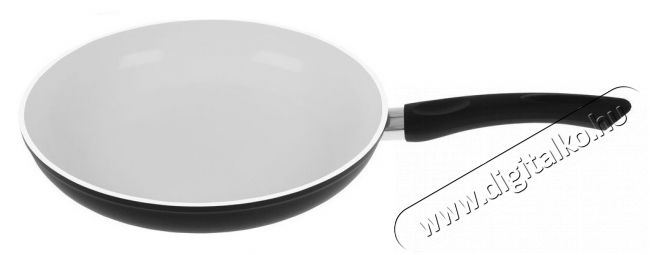 Lamart K2246BW Kerámia serpenyő 22 cm - fekete/fehér + 1150E merőkanál Konyhai termékek - Edény - Serpenyő - 299114