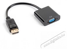 LANBERG 20cm DisplayPort 1.1 apa - VGA anya adapter Tv kiegészítők - Kábel / csatlakozó - Csatlakozó / elosztó / átalakító - 405538