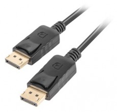 LANBERG 1,8m DisplayPort 4K apa - apa fekete kábel Iroda és számítástechnika - Egyéb számítástechnikai termék - 439761