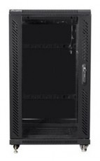 LANBERG FF01-6622-12B 19 22U SZ&Eacute;L:600 M&Eacute;LY:600 MAG:1159 lapraszerelt &uuml;vegajt&oacute;s fekete rack szekr&eacute;ny H&aacute;ztart&aacute;s / Otthon / K&uuml;lt&eacute;r - Egy&eacute;b h&aacute;ztart&aacute;si term&eacute;k - 456598