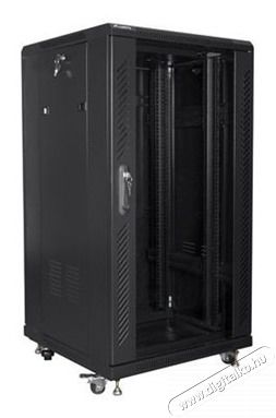 LANBERG FF01-6622-12B 19 22U SZ&Eacute;L:600 M&Eacute;LY:600 MAG:1159 lapraszerelt &uuml;vegajt&oacute;s fekete rack szekr&eacute;ny H&aacute;ztart&aacute;s / Otthon / K&uuml;lt&eacute;r - Egy&eacute;b h&aacute;ztart&aacute;si term&eacute;k - 456598