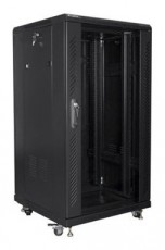 LANBERG FF01-6622-12B 19 22U SZ&Eacute;L:600 M&Eacute;LY:600 MAG:1159 lapraszerelt &uuml;vegajt&oacute;s fekete rack szekr&eacute;ny H&aacute;ztart&aacute;s / Otthon / K&uuml;lt&eacute;r - Egy&eacute;b h&aacute;ztart&aacute;si term&eacute;k - 456598