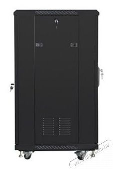 LANBERG FF01-6622-12B 19 22U SZ&Eacute;L:600 M&Eacute;LY:600 MAG:1159 lapraszerelt &uuml;vegajt&oacute;s fekete rack szekr&eacute;ny H&aacute;ztart&aacute;s / Otthon / K&uuml;lt&eacute;r - Egy&eacute;b h&aacute;ztart&aacute;si term&eacute;k - 456598