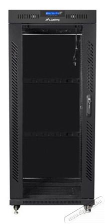 LANBERG FF01-8037-12BL 19" 37U SZ&Eacute;L:800 M&Eacute;LY:1000 MAG:1883 lapraszerelt &uuml;vegajt&oacute;s fekete rack szekr&eacute;ny H&aacute;ztart&aacute;s / Otthon / K&uuml;lt&eacute;r - Egy&eacute;b h&aacute;ztart&aacute;si term&eacute;k - 456514