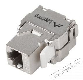 LANBERG KSF5-2000 Cat5e FTP 180&deg;-os szersz&aacute;m n&eacute;lk&uuml;l szerelhető &aacute;rny&eacute;kolt RJ45 Keystone jack Iroda &eacute;s sz&aacute;m&iacute;t&aacute;stechnika - H&aacute;l&oacute;zat - H&aacute;l&oacute;zati kieg&eacute;sz&iacute;tő - 456334