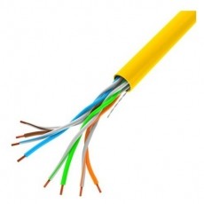 LANBERG LCU5-12CU-0305-Y 305m Cat5e U/UTP AWG24 Fca PVC &aacute;rny&eacute;kolatlan s&aacute;rga fali k&aacute;bel Iroda &eacute;s sz&aacute;m&iacute;t&aacute;stechnika - Sz&aacute;m&iacute;t&oacute;g&eacute;p tartoz&eacute;k - H&aacute;l&oacute;zati k&aacute;bel - 456296
