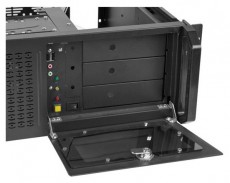 LANBERG SC01-4504-08B 19 táp nélküli rack szerver ház Iroda és számítástechnika - Egyéb számítástechnikai termék - 456371