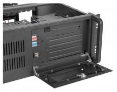 LANBERG SC01-4504-10B 19" 4U Szél:430 Mély:450mm Mag:177 táp nélküli rack szerver ház Iroda és számítástechnika - Egyéb számítástechnikai termék - 456372