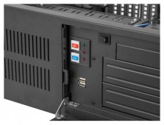 LANBERG SC01-4504-10B 19" 4U Szél:430 Mély:450mm Mag:177 táp nélküli rack szerver ház Iroda és számítástechnika - Egyéb számítástechnikai termék - 456372