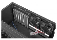 LANBERG SC01-4504-10B 19" 4U Szél:430 Mély:450mm Mag:177 táp nélküli rack szerver ház Iroda és számítástechnika - Egyéb számítástechnikai termék - 456372
