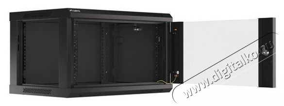 LANBERG WF01-6406-10B 19 6U SZ&Eacute;L:600 M&Eacute;LY:450 MAG:379 lapraszerelt &uuml;vegajt&oacute;s fekete fali rack szekr&eacute;ny H&aacute;ztart&aacute;s / Otthon / K&uuml;lt&eacute;r - Egy&eacute;b h&aacute;ztart&aacute;si term&eacute;k - 456464