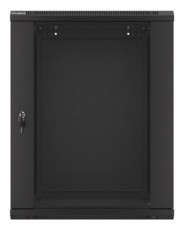 LANBERG WF01-6615-10B 19" 15U SZ&Eacute;L:600 M&Eacute;LY:600 MAG:774 lapraszerelt &uuml;vegajt&oacute;s fekete fali rack szekr&eacute;ny - H&aacute;ztart&aacute;s / Otthon / K&uuml;lt&eacute;r - Egy&eacute;b h&aacute;ztart&aacute;si term&eacute;k - 456438