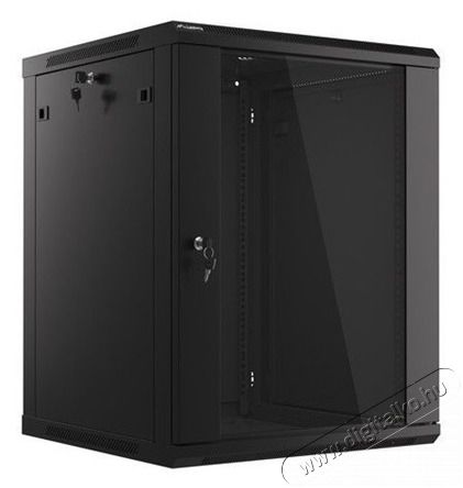 LANBERG WF01-6615-10B 19" 15U SZ&Eacute;L:600 M&Eacute;LY:600 MAG:774 lapraszerelt &uuml;vegajt&oacute;s fekete fali rack szekr&eacute;ny H&aacute;ztart&aacute;s / Otthon / K&uuml;lt&eacute;r - Egy&eacute;b h&aacute;ztart&aacute;si term&eacute;k - 456438