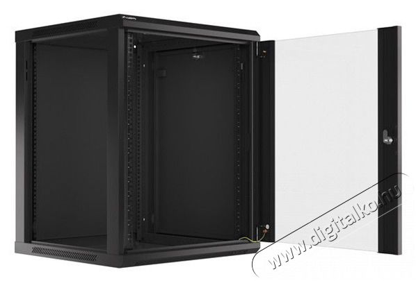 LANBERG WF01-6615-10B 19" 15U SZ&Eacute;L:600 M&Eacute;LY:600 MAG:774 lapraszerelt &uuml;vegajt&oacute;s fekete fali rack szekr&eacute;ny H&aacute;ztart&aacute;s / Otthon / K&uuml;lt&eacute;r - Egy&eacute;b h&aacute;ztart&aacute;si term&eacute;k - 456438