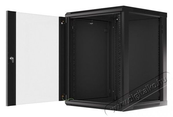 LANBERG WF01-6615-10B 19" 15U SZ&Eacute;L:600 M&Eacute;LY:600 MAG:774 lapraszerelt &uuml;vegajt&oacute;s fekete fali rack szekr&eacute;ny H&aacute;ztart&aacute;s / Otthon / K&uuml;lt&eacute;r - Egy&eacute;b h&aacute;ztart&aacute;si term&eacute;k - 456438
